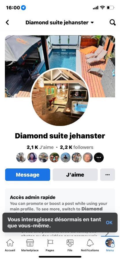 La Suite Diamant Theux Eksteriør bilde